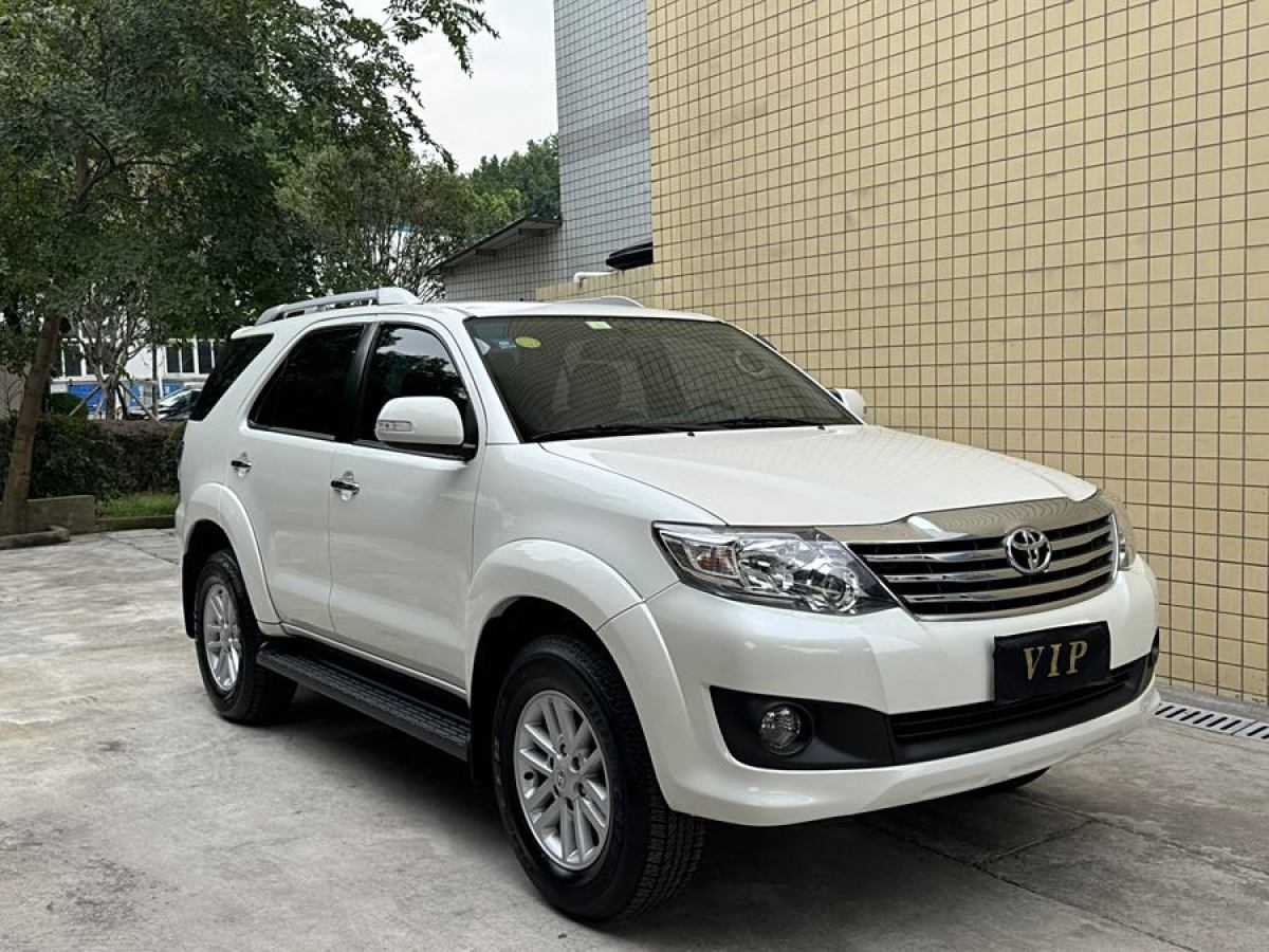 2015年7月豐田 Fortuner  2015款 2.7L 標準版