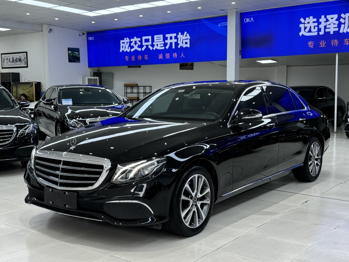 2018年3月奔馳 奔馳E級(jí)  2018款 改款 E 200 L 4MATIC
