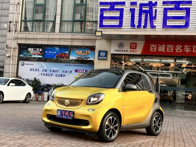 2017年9月 smart fortwo 1.0L 52千瓦硬頂激情版圖片