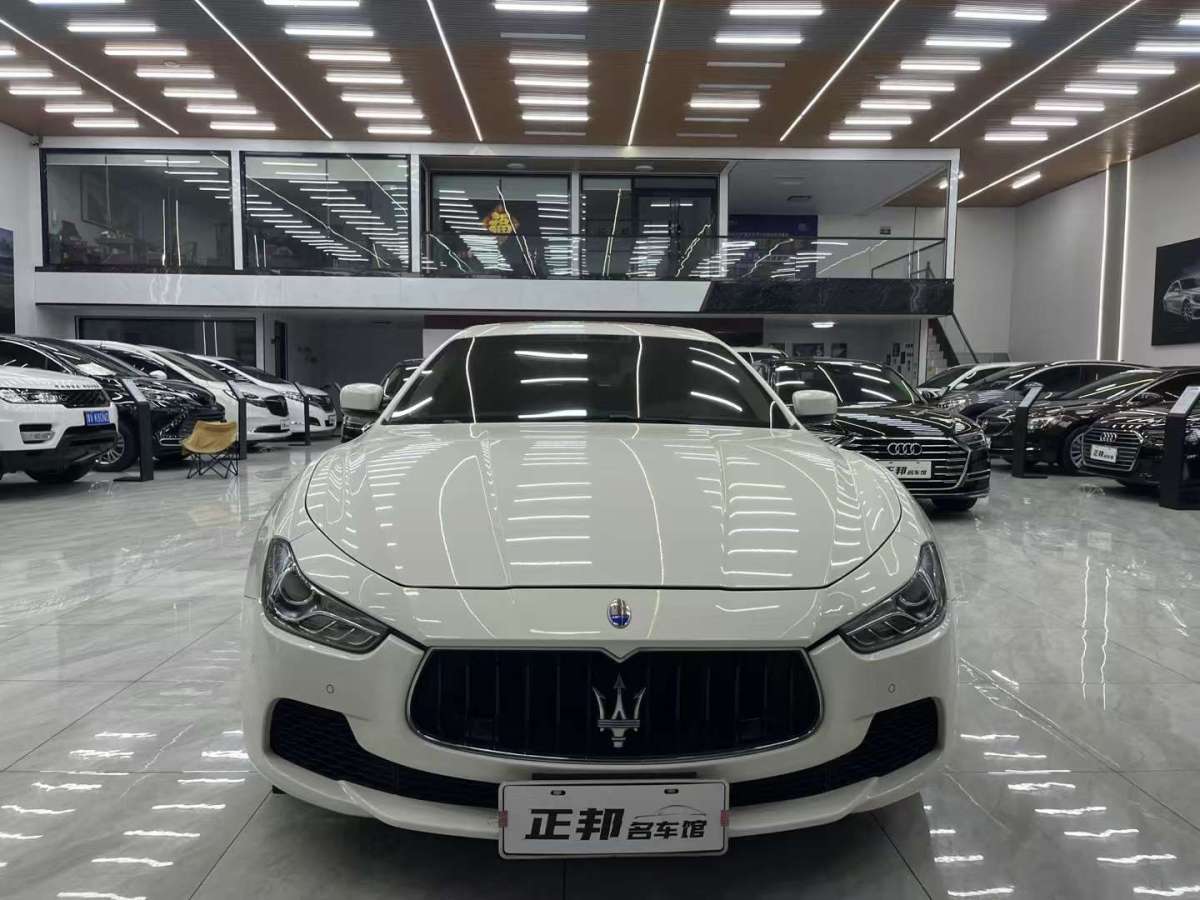 瑪莎拉蒂 Ghibli  2017款 3.0T 標(biāo)準(zhǔn)版圖片