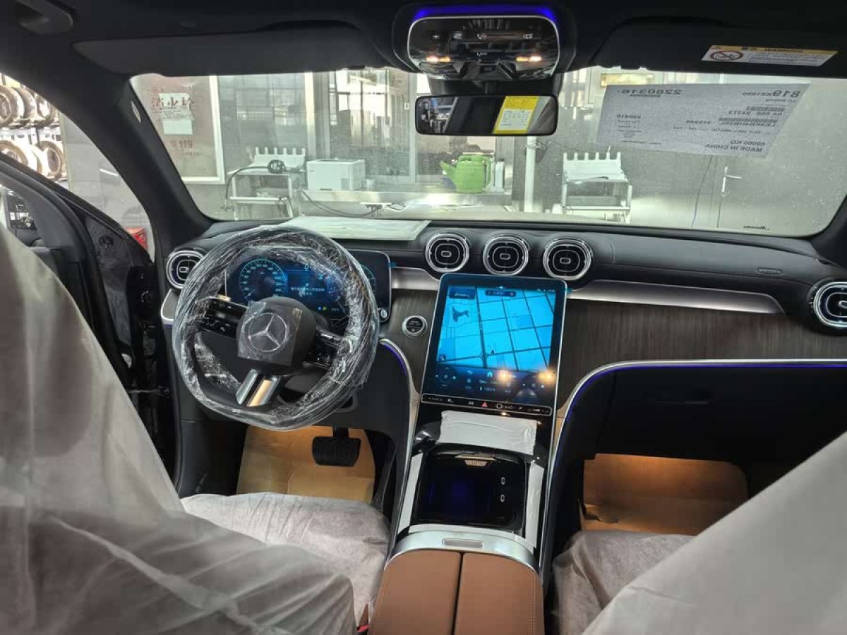 奔馳 奔馳GLC  2025款 改款 GLC 300 L 4MATIC 動感型 5座圖片