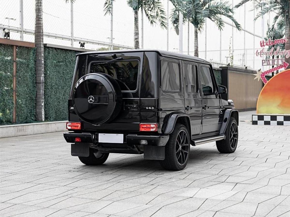 2019年1月奔馳 奔馳G級AMG  2016款 AMG G 63 Edition 463