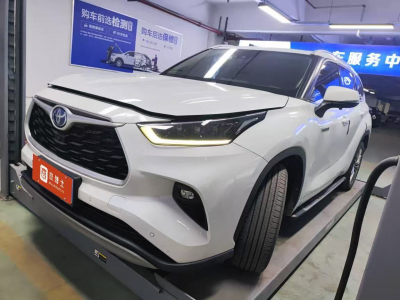 2022年6月 豐田 漢蘭達(dá) 雙擎 2.5L 四驅(qū)尊貴版 7座圖片