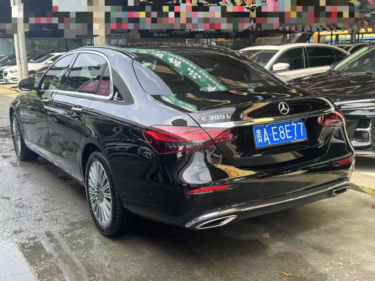 奔馳 奔馳E級  2023款 改款 E 300 L 時尚型圖片