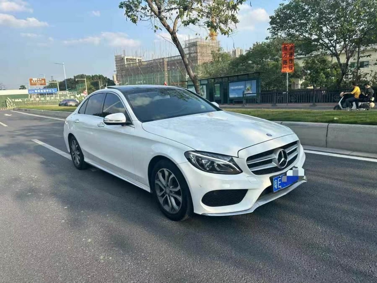 奔馳 奔馳C級  2015款 改款 C 200 L 運動型圖片