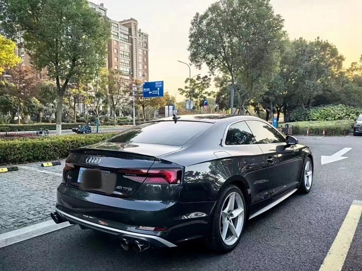 奧迪 奧迪A5  2020款 Coupe 40 TFSI 時尚型 國VI圖片