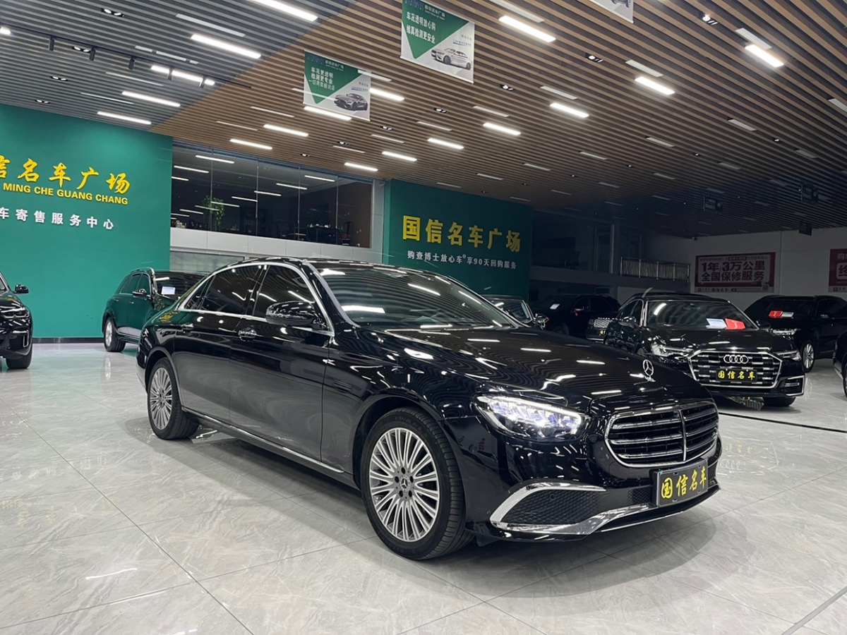 奔馳 奔馳E級  2021款 E 300 L 時尚型圖片