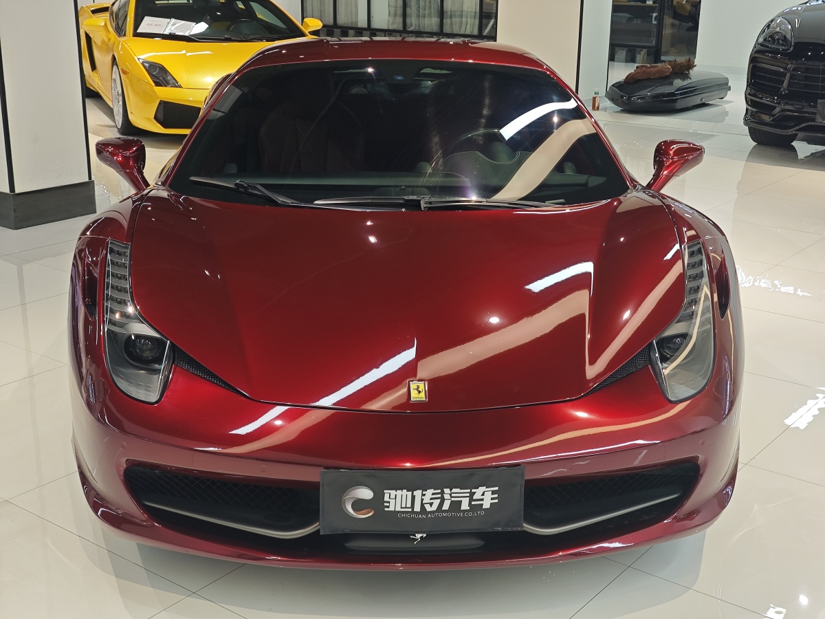 2012年3月法拉利 458  2011款 4.5L Italia