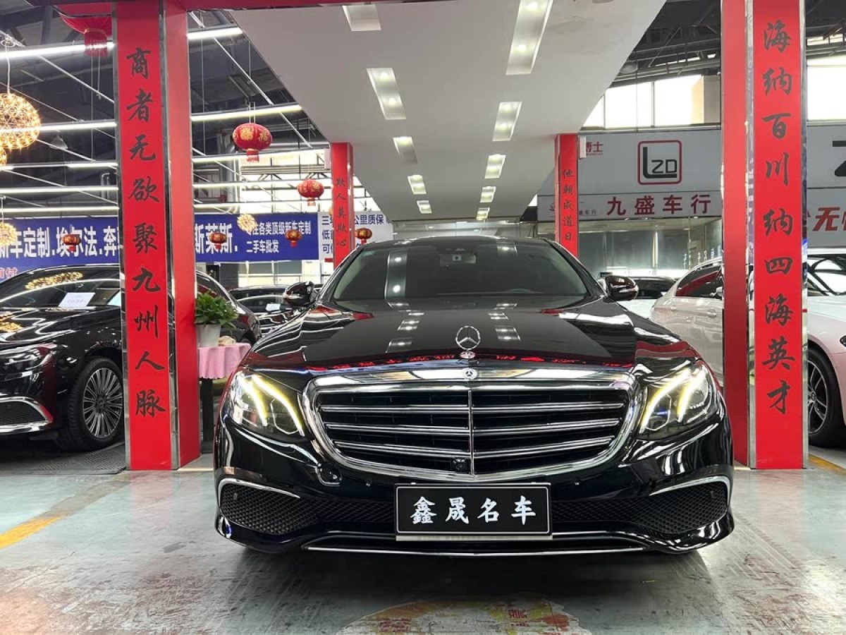 奔馳 奔馳E級  2019款 改款 E 300 L 豪華型圖片