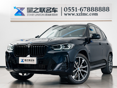 2024年4月 宝马 宝马X3 23款 改款 xDrive30i 领先型 M曜夜套装图片