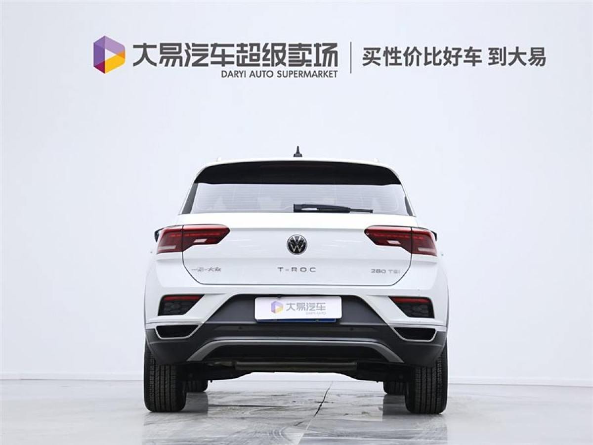 大眾 T-ROC探歌  2021款 改款 280TSI DSG兩驅(qū)精英智聯(lián)版圖片