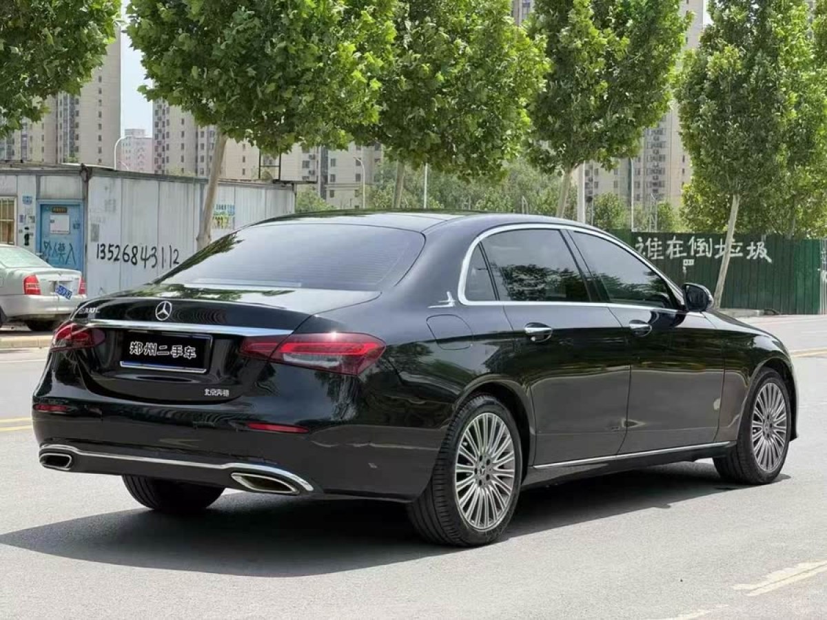 奔馳 奔馳E級(jí)  2021款 改款 E 300 L 豪華型圖片