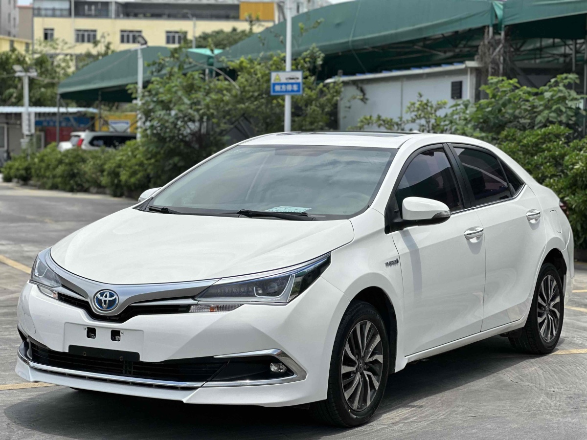 豐田 卡羅拉  2017款 改款雙擎 1.8L E-CVT精英版圖片