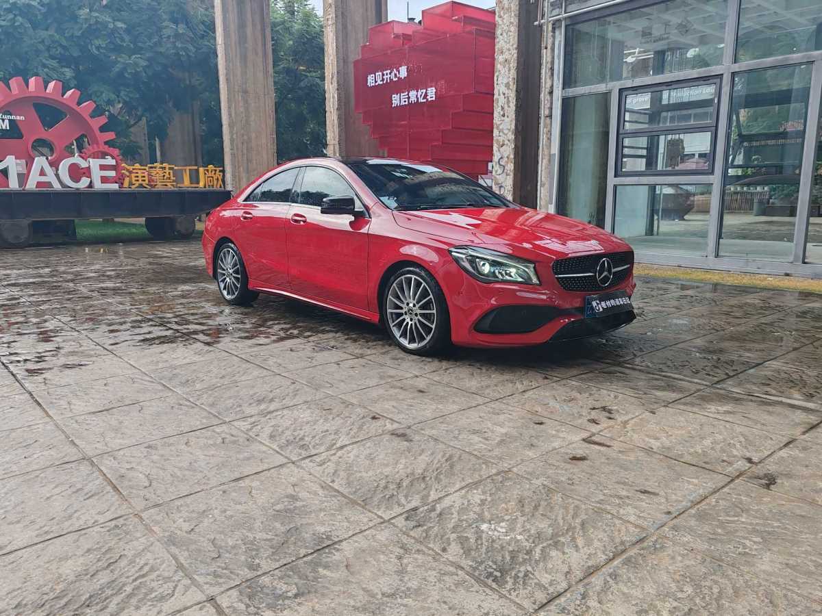 2018年7月奔馳 奔馳CLA級(jí)  2018款 CLA 220 4MATIC