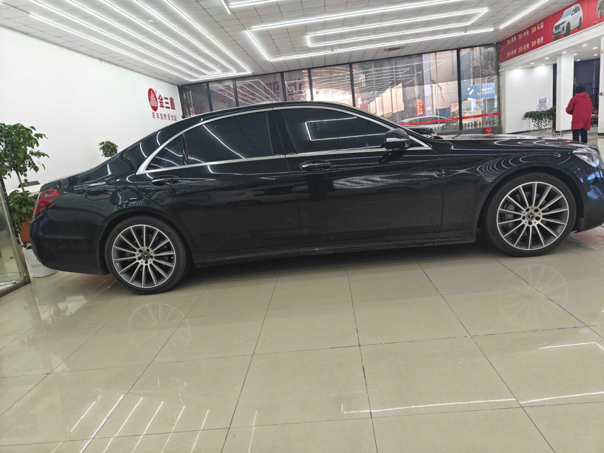 奔馳 奔馳S級  2018款 S 450 L 4MATIC 卓越特別版圖片