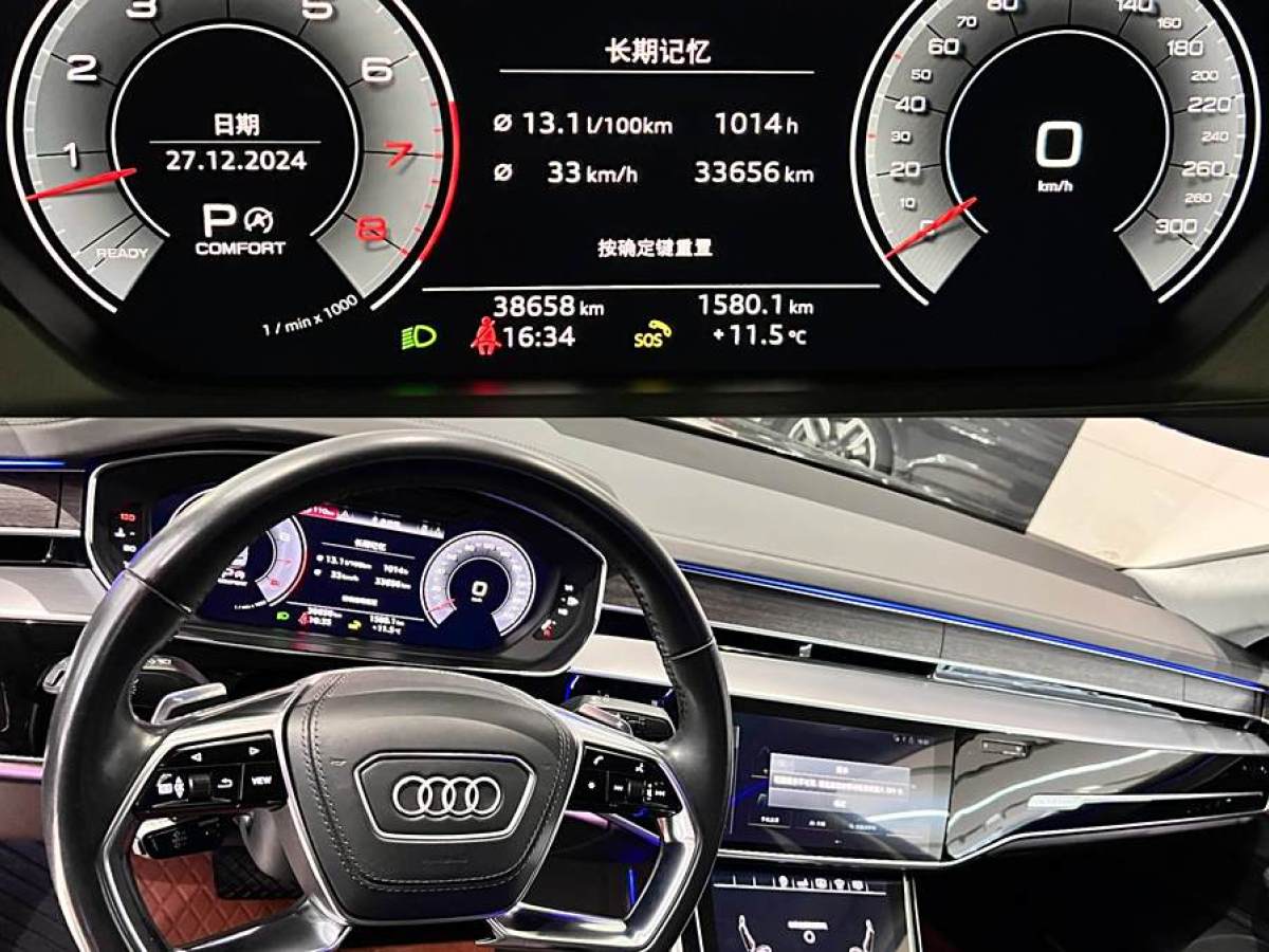 奧迪 奧迪A8  2019款 改款 Plus A8L 55 TFSI quattro 豪華型圖片