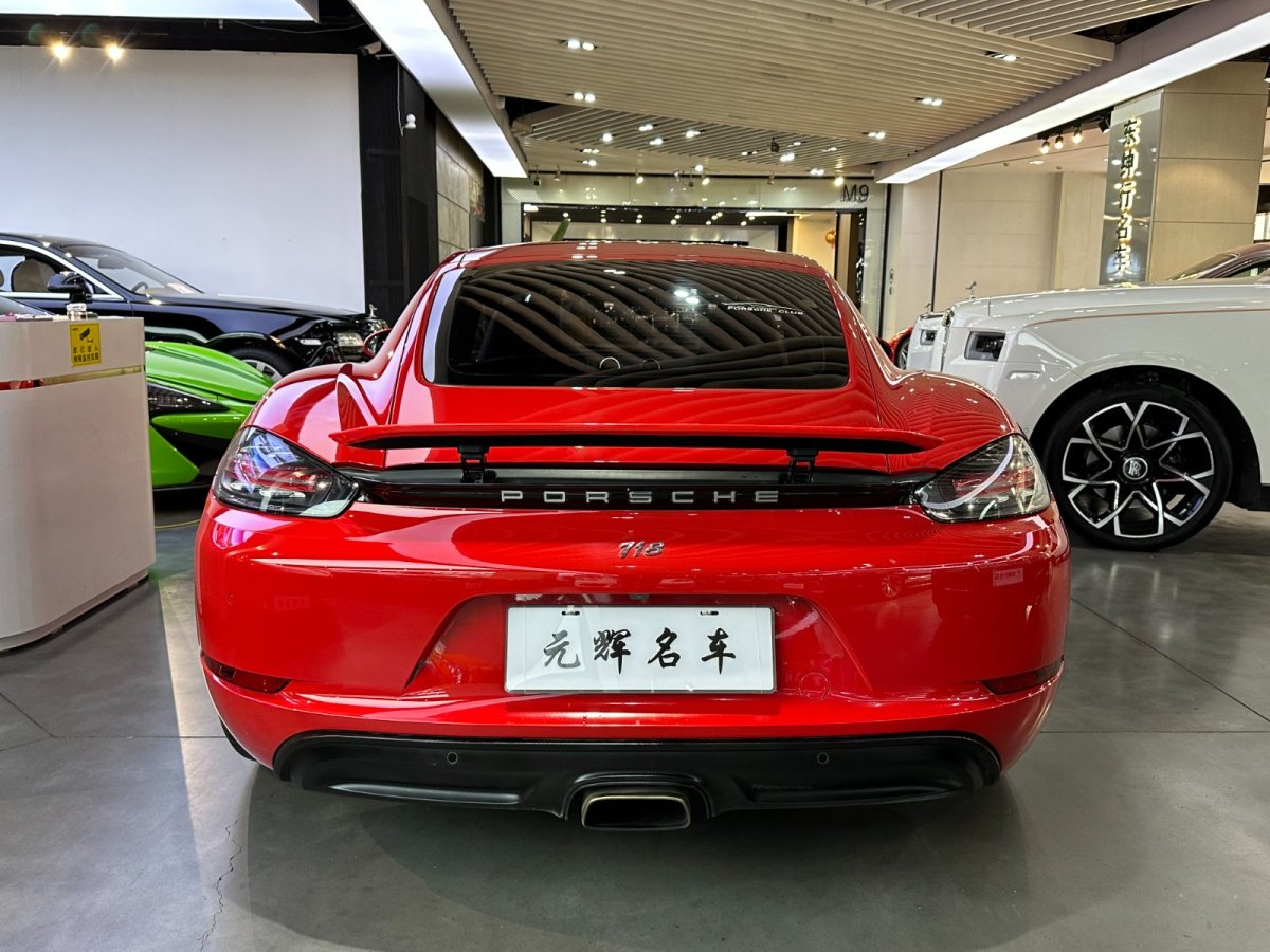 2017年9月保時捷 718  2016款 Cayman 2.0T