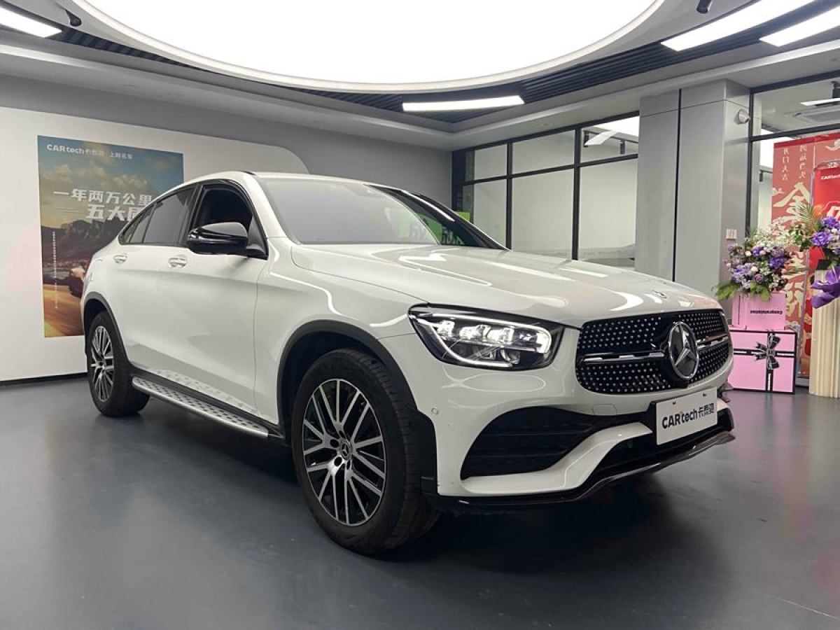 2023年1月奔馳 奔馳GLC  2022款 改款 GLC 300 4MATIC 轎跑SUV