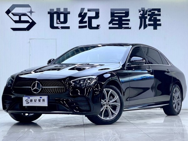 奔驰 奔驰E级  2021款 E 300 L 运动豪华型