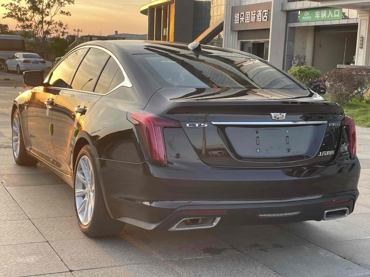 2021年1月凱迪拉克 CT5  2021款 28T 風(fēng)尚型