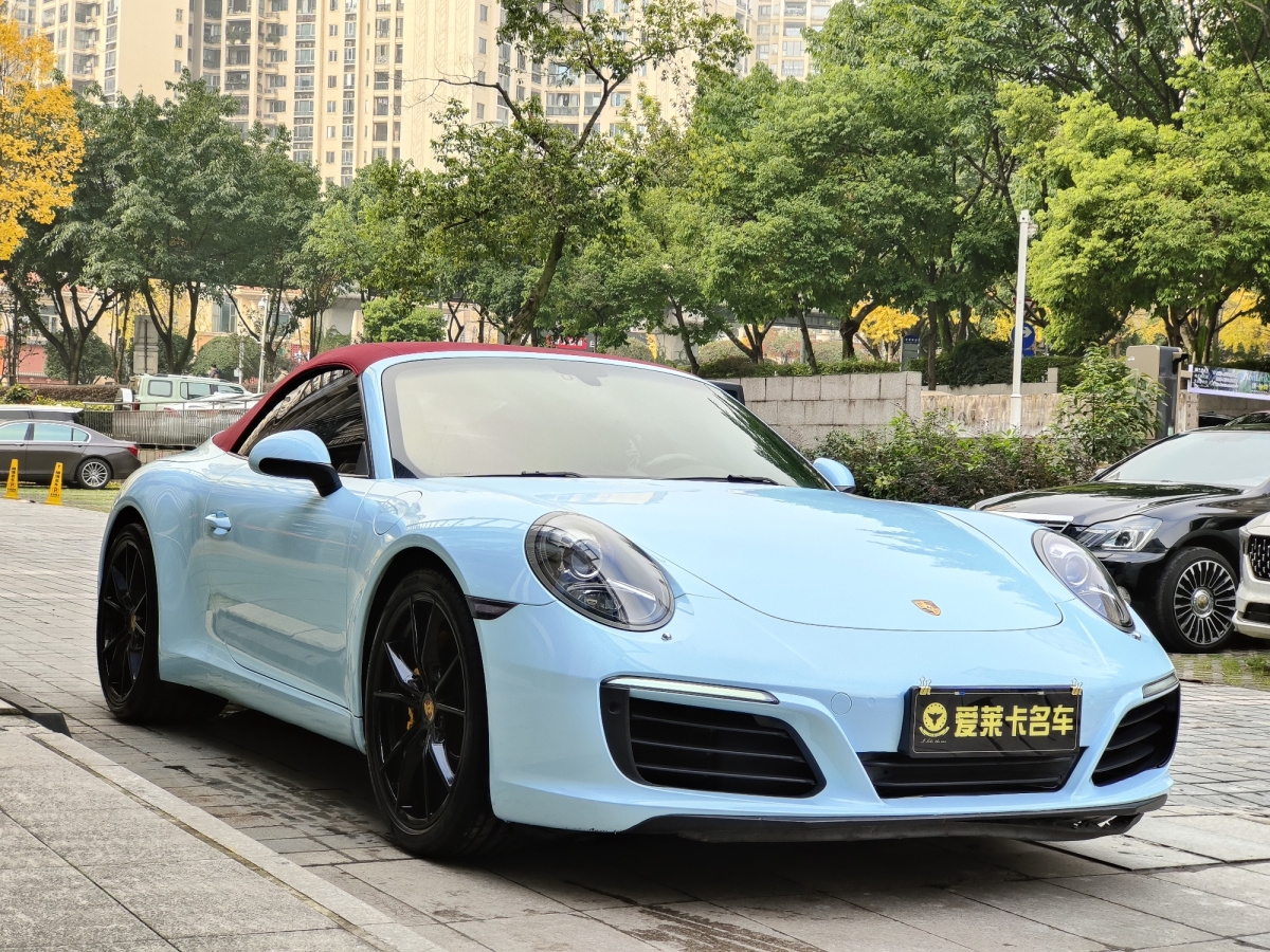 保時(shí)捷 911  2016款 Carrera Cabriolet 3.0T圖片