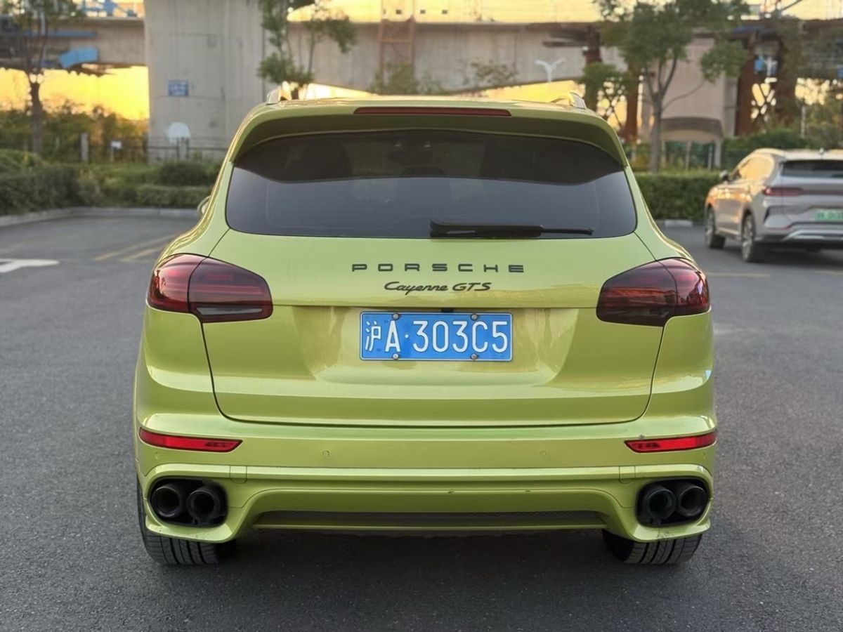 保時(shí)捷 Cayenne  2016款 Cayenne GTS 3.6T圖片