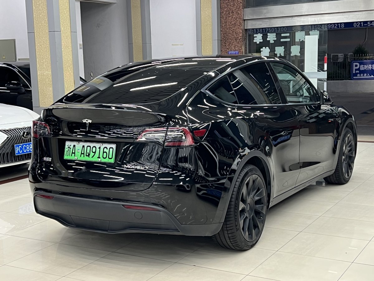 特斯拉 Model Y  2021款 標(biāo)準(zhǔn)續(xù)航后驅(qū)版圖片