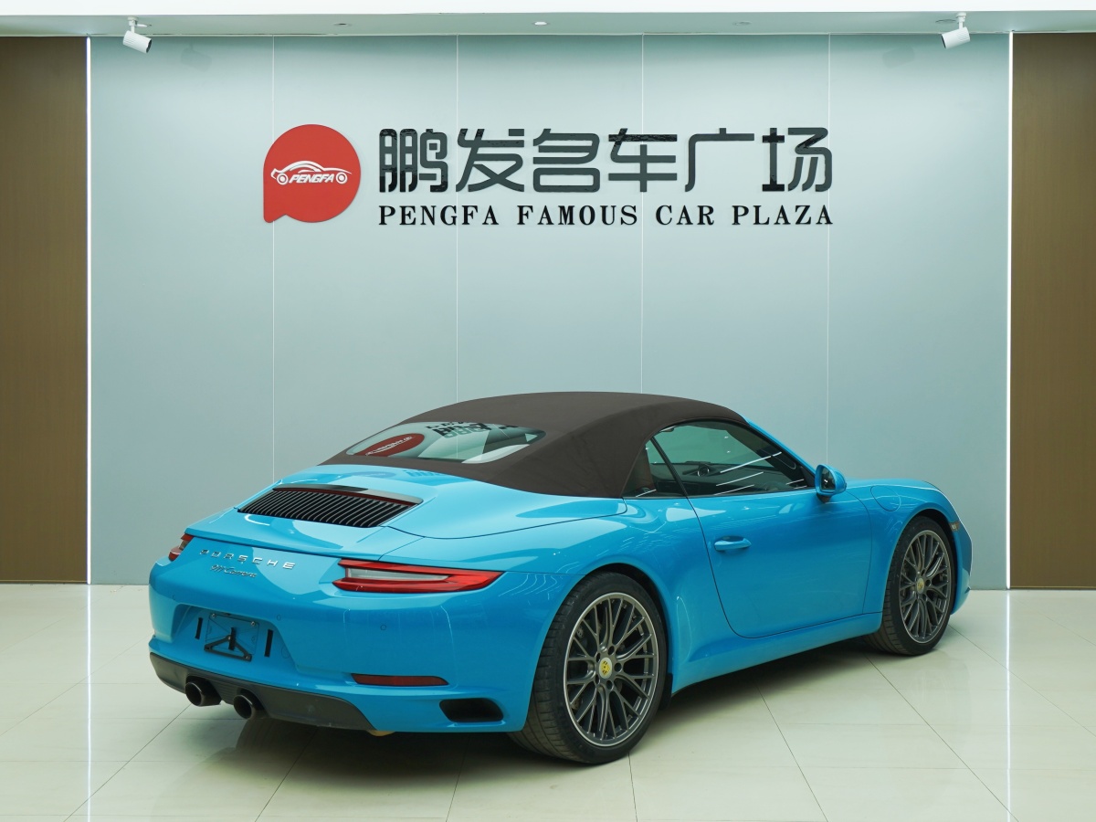 保時捷 911  2017款 Carrera Cabriolet GTS 3.0T圖片