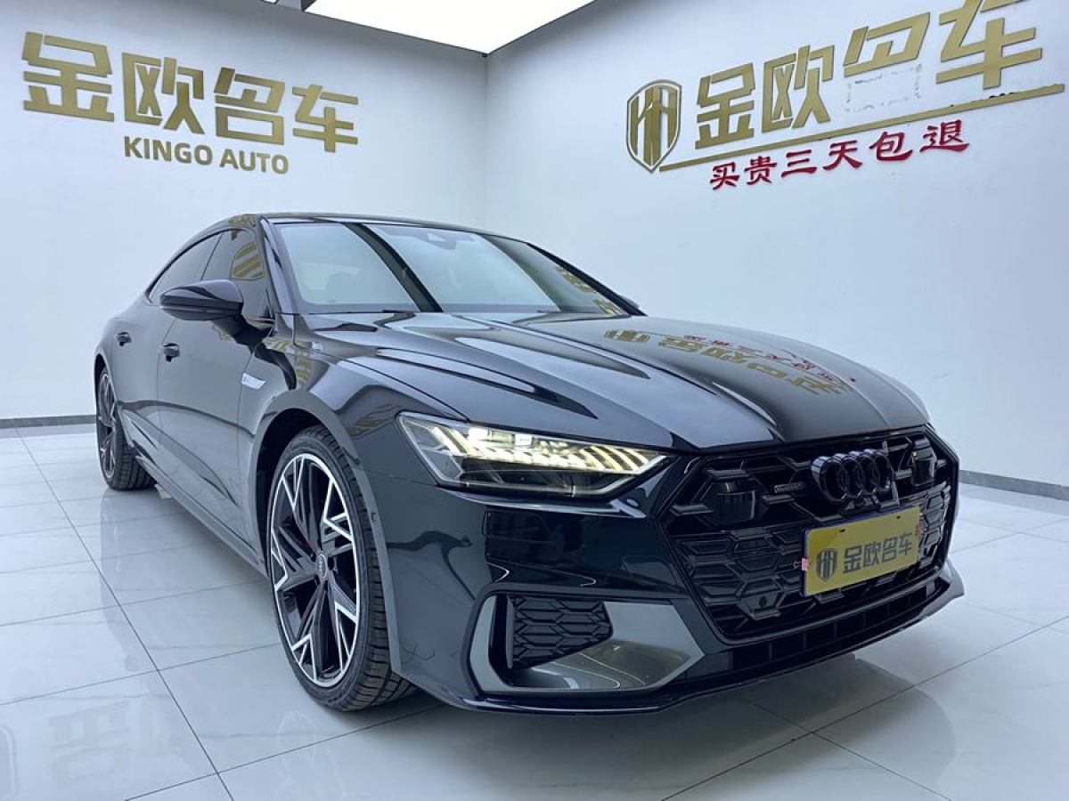 奧迪 奧迪A7L  2024款 45 TFSI quattro 黑武士版圖片