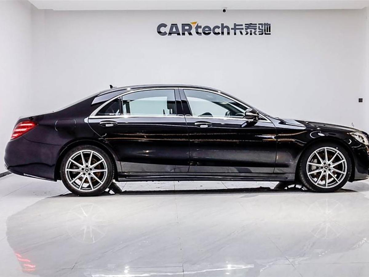 奔馳 奔馳S級  2019款 S 450 L 4MATIC 臻藏版圖片