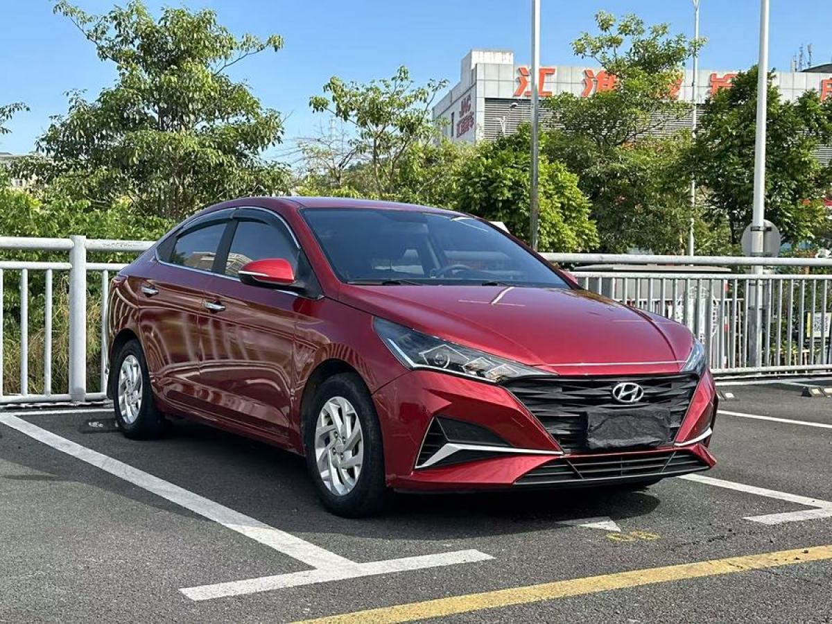 2020年10月現(xiàn)代 悅納  2020款 1.4L CVT炫酷版GLS