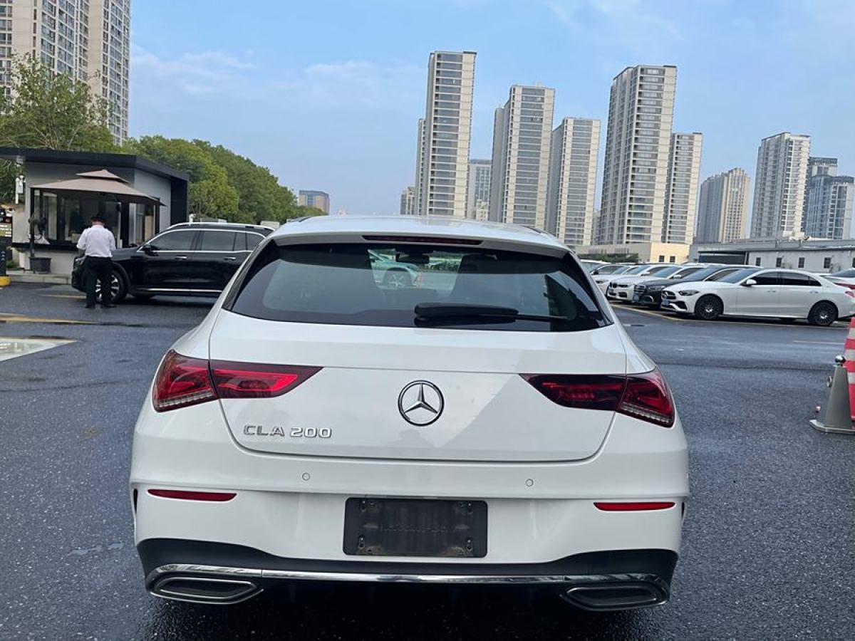 奔馳 奔馳CLA級  2022款 改款 CLA 200 獵跑車圖片