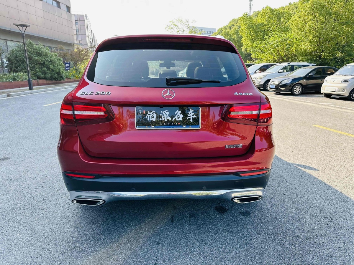 2016年7月奔馳 奔馳GLC  2016款 GLC 200 4MATIC