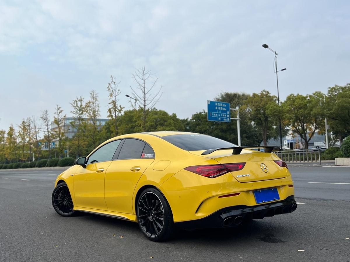 奔馳 奔馳CLA級AMG  2021款 AMG CLA 35 4MATIC圖片