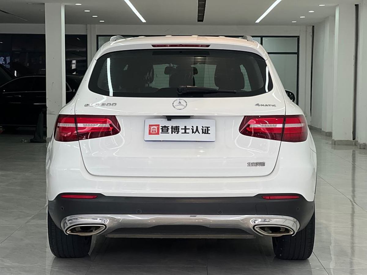 2018年2月奔馳 奔馳GLC  2018款 GLC 200 4MATIC