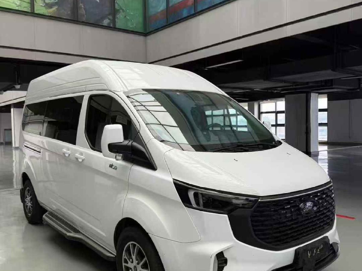 福特 全順  2023款 2.0T柴油自動廂式貨車中軸中頂3座圖片