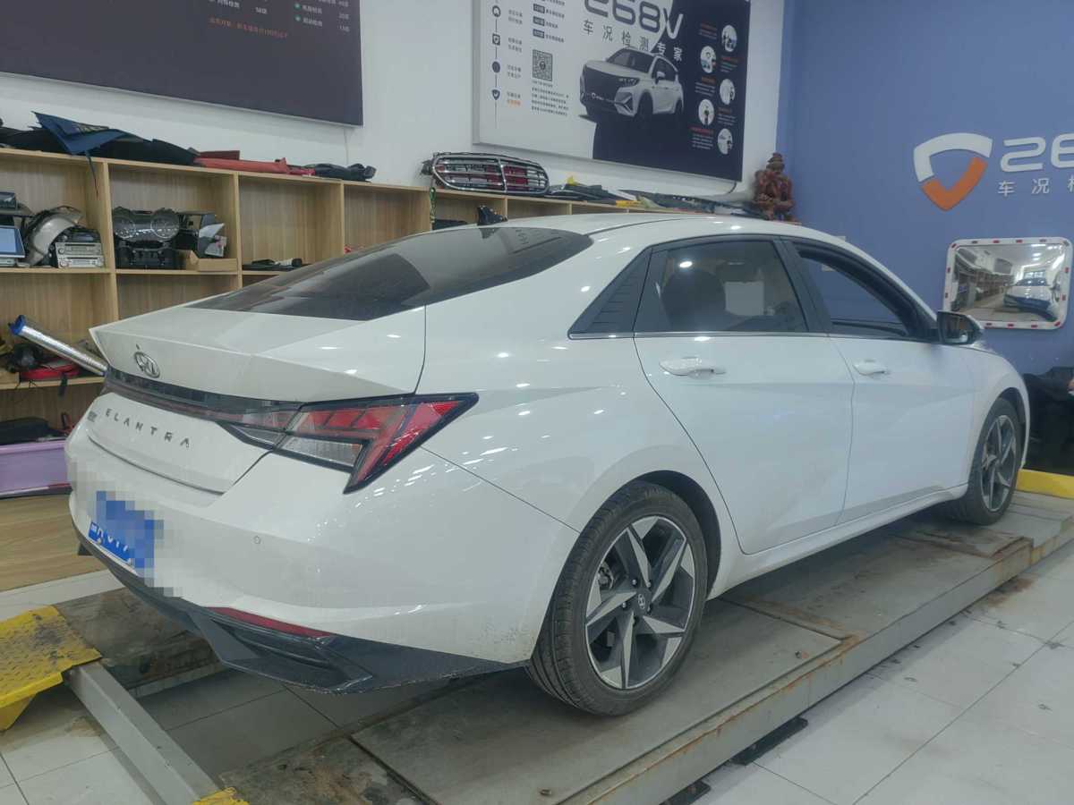 現(xiàn)代 伊蘭特  2021款 1.5L LUX尊貴版圖片