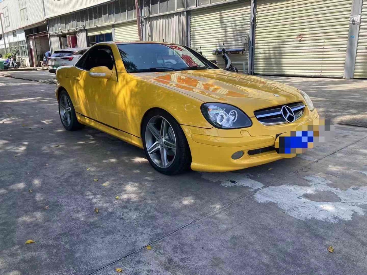 2001年5月奔馳 奔馳SLK級(jí)  2000款 SLK230K 2.3T