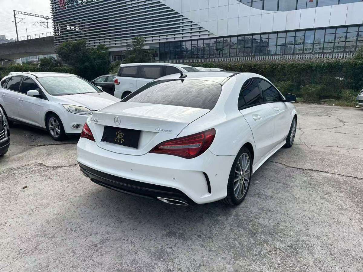 2018年11月奔馳 奔馳CLA級  2019款 CLA 220 4MATIC