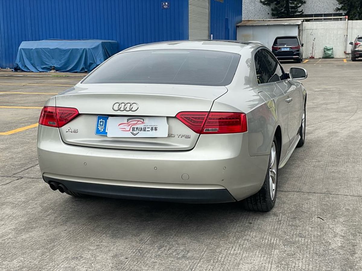 奧迪 奧迪A5  2012款 2.0TFSI Coupe圖片