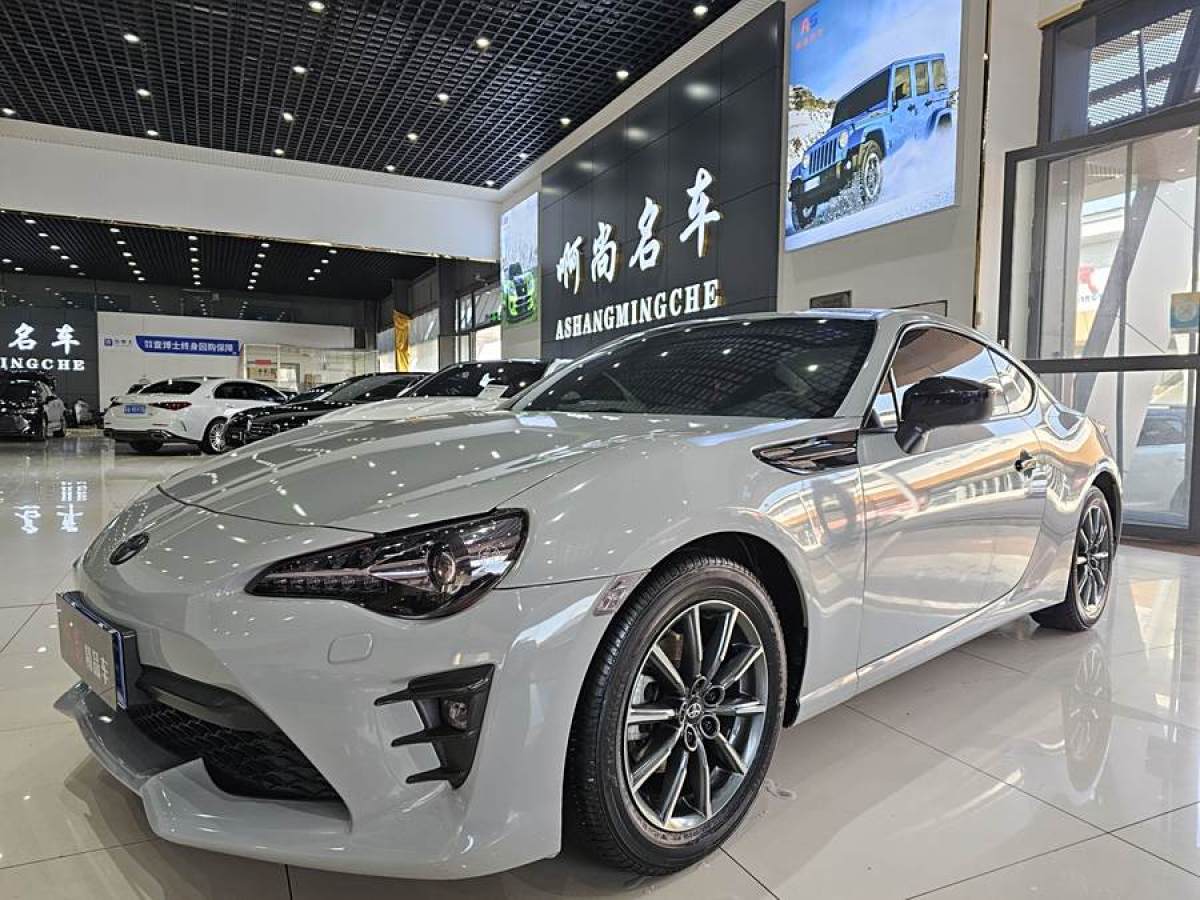 2018年5月豐田 86  2017款 2.0L 手動精英型