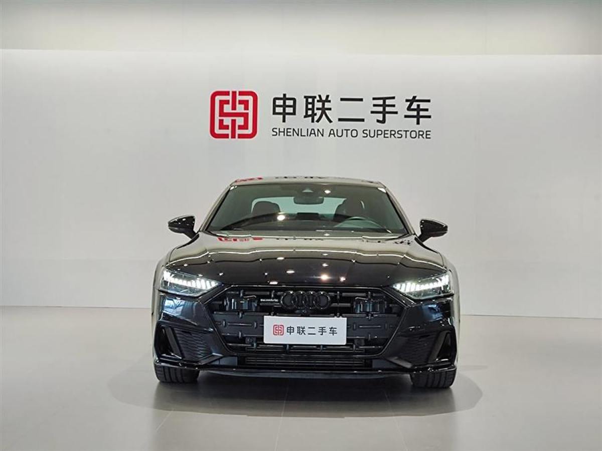 奧迪 奧迪A7L  2023款 45 TFSI quattro S-line 黑武士版圖片