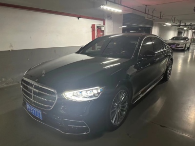 2022年7月 奔驰 奔驰S级(进口) 改款 S 500 L 4MATIC图片