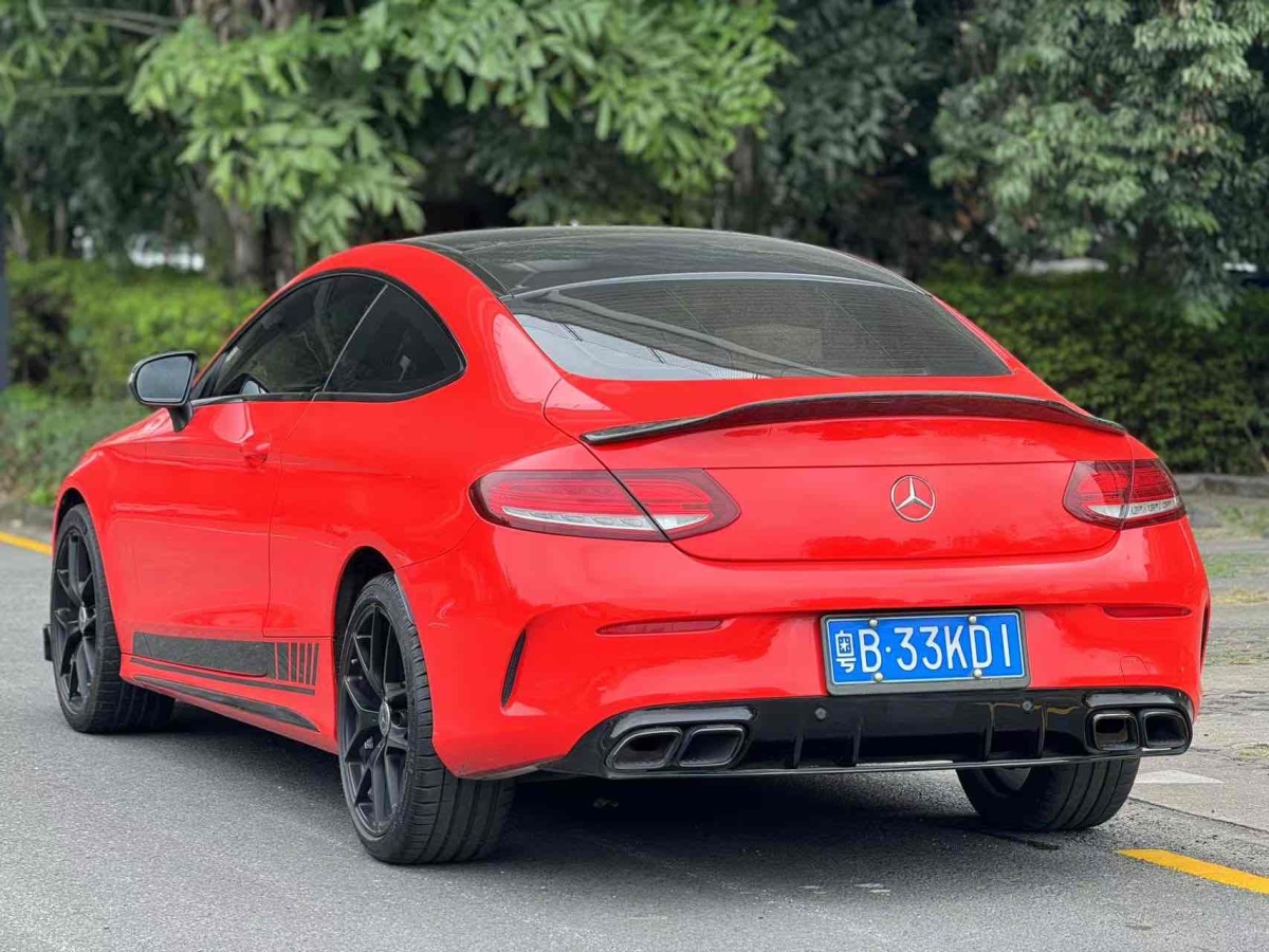 奔馳 奔馳C級  2018款 C 200 4MATIC 轎跑車圖片