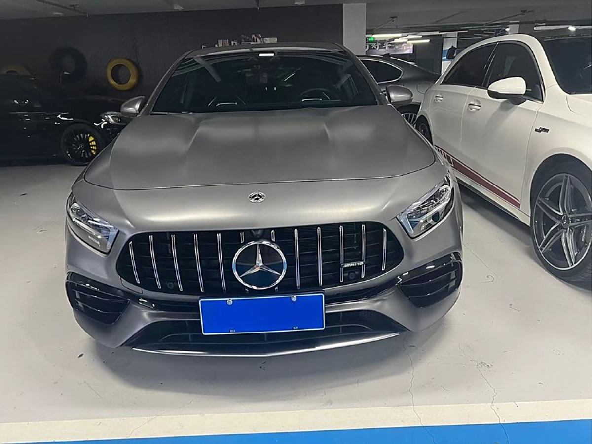 奔馳 奔馳A級(jí)AMG  2020款 改款 AMG A 45 4MATIC+圖片