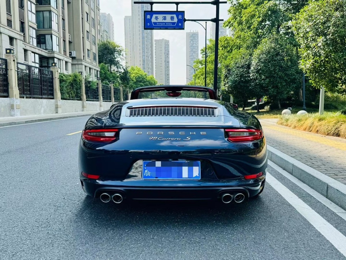 保時捷 911  2016款 Carrera S Cabriolet 3.0T圖片