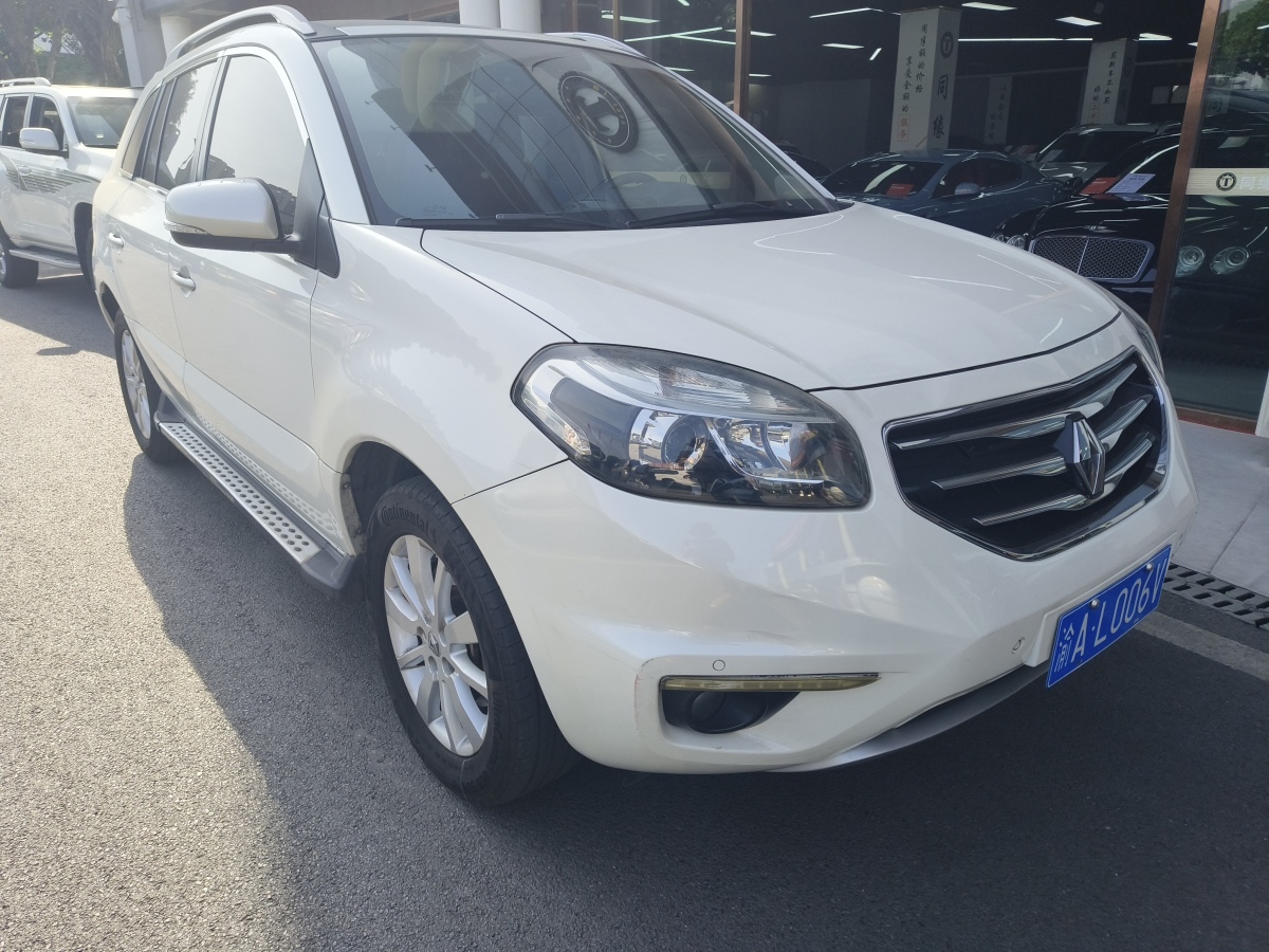 雷諾 科雷傲  2012款 2.5L 兩驅(qū)舒適導航版圖片