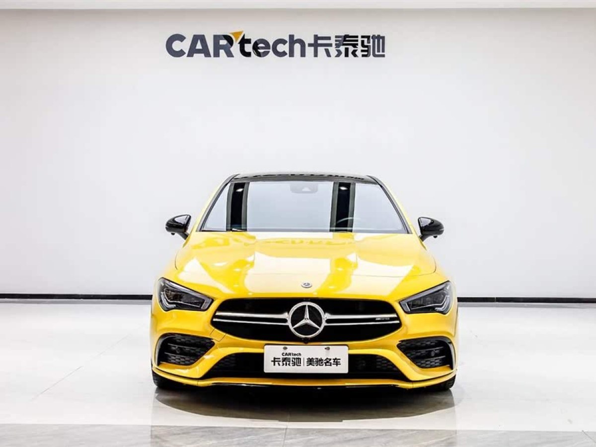 奔馳 奔馳CLA級AMG  2024款 改款 AMG CLA 35 4MATIC圖片