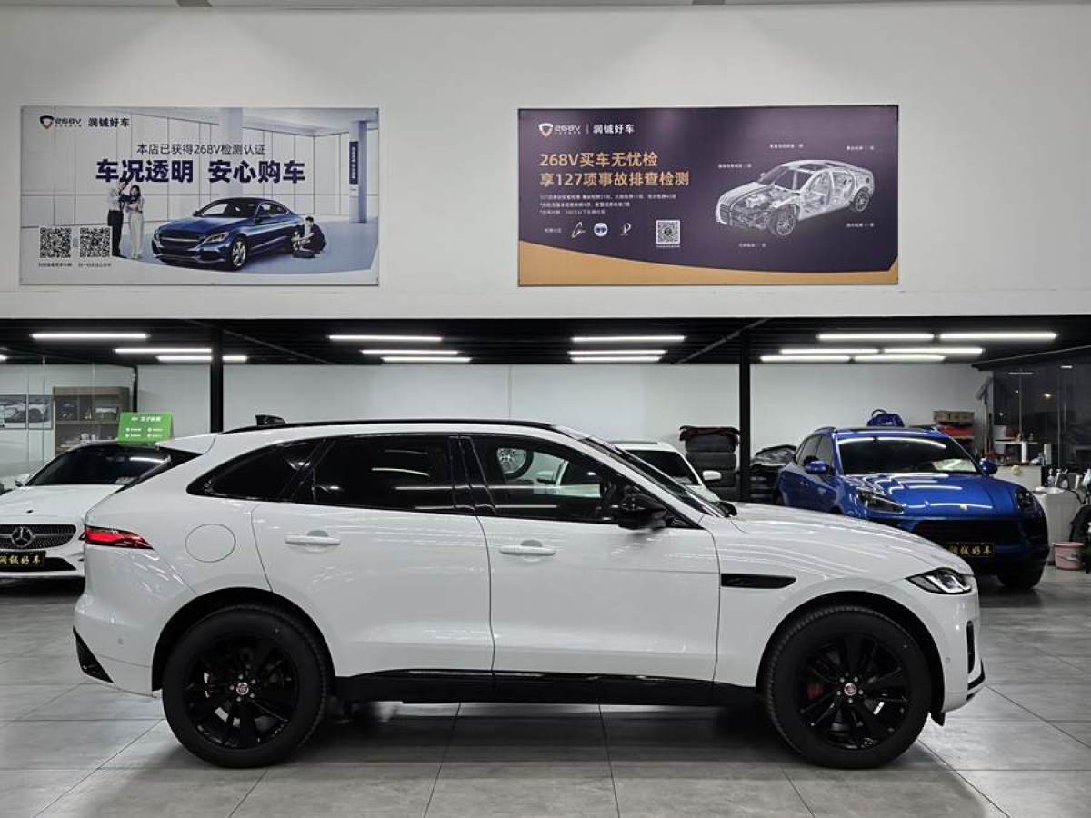 2023年1月捷豹 F-PACE  2022款 P250 R-Dynamic BLACK