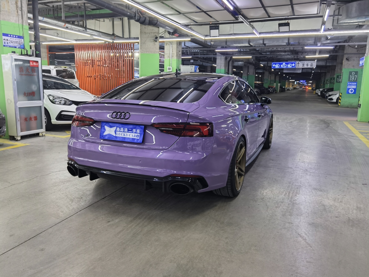 2018年8月奧迪 奧迪S5  2017款 S5 3.0T Sportback